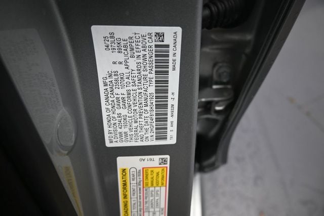 2025 Honda Civic Hybrid Sport