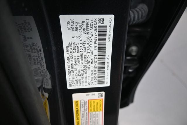 2025 Honda Civic Hybrid Sport Touring