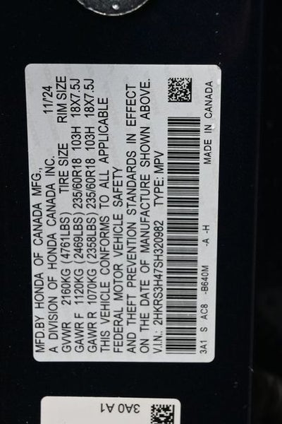 2025 Honda CR-V EX Certified