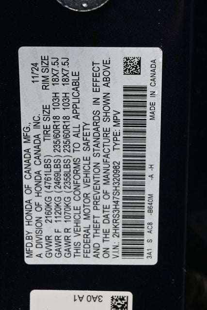 2025 Honda CR-V EX Certified