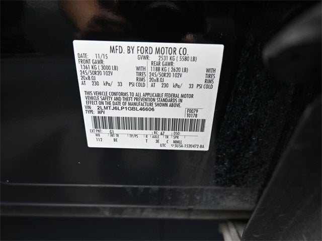 2016 Lincoln MKX Reserve