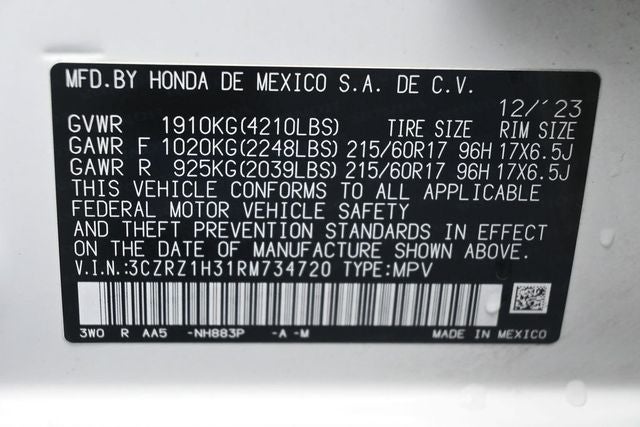 2024 Honda HR-V LX