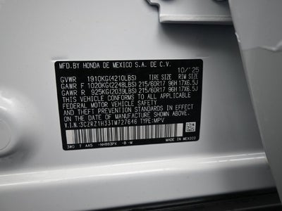 2026 Honda HR-V LX
