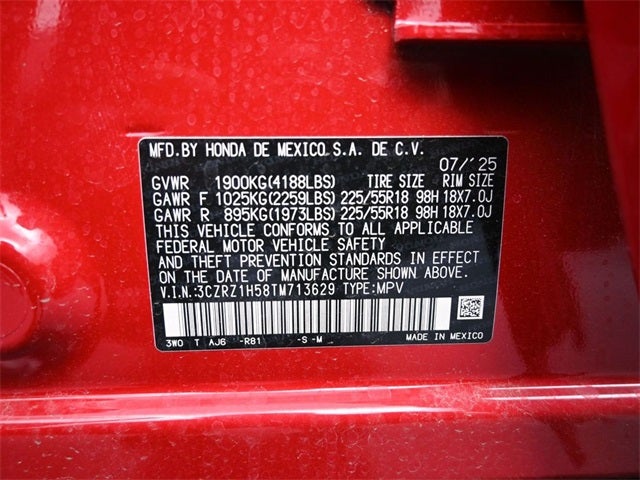 2026 Honda HR-V Sport Certified