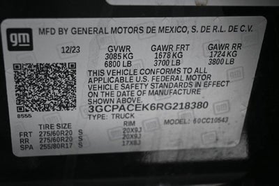 2024 Chevrolet Silverado 1500 LT Texas Edition
