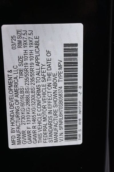 2025 Honda Odyssey Sport-L