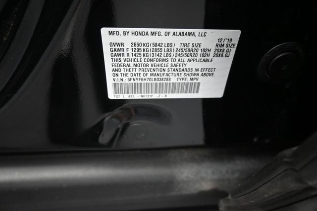 2020 Honda Pilot Black Edition