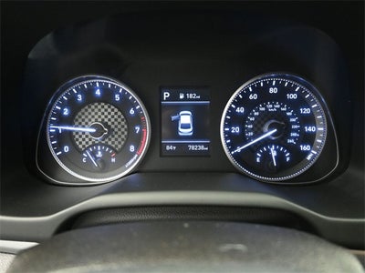 2020 Hyundai Elantra SE Black / Black