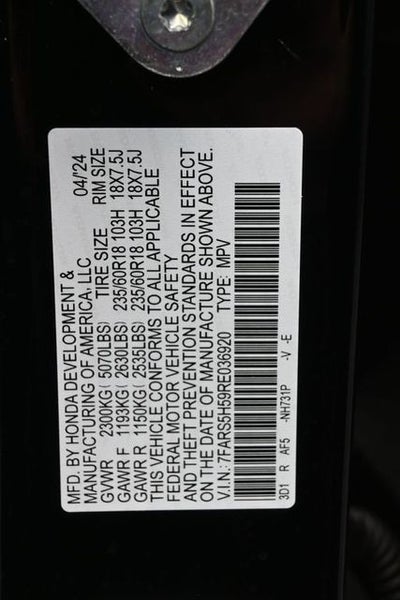2024 Honda CR-V Hybrid Sport
