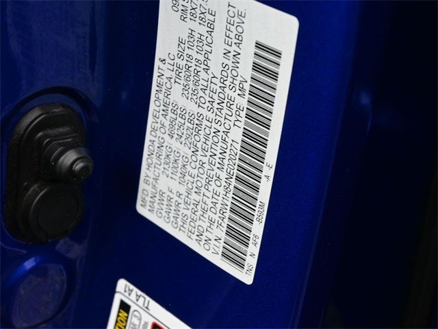 2022 Honda CR-V EX-L Midnight Blue