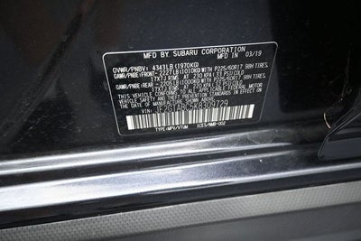 2019 Subaru Crosstrek 2.0i