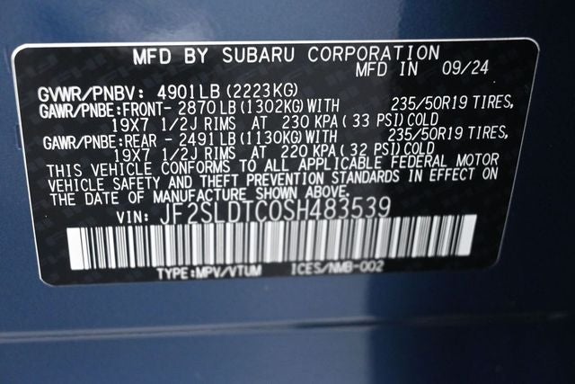 2025 Subaru Forester Touring