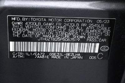 2023 Lexus IS 350 F SPORT