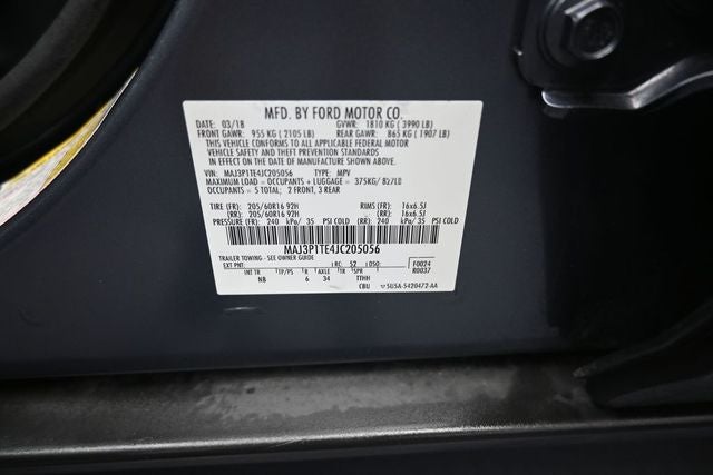 2018 Ford EcoSport SE