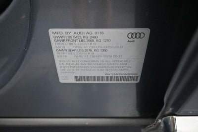 2016 Audi Q5 2.0T Premium Plus quattro