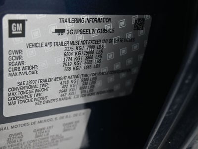 2020 GMC Sierra 1500 AT4