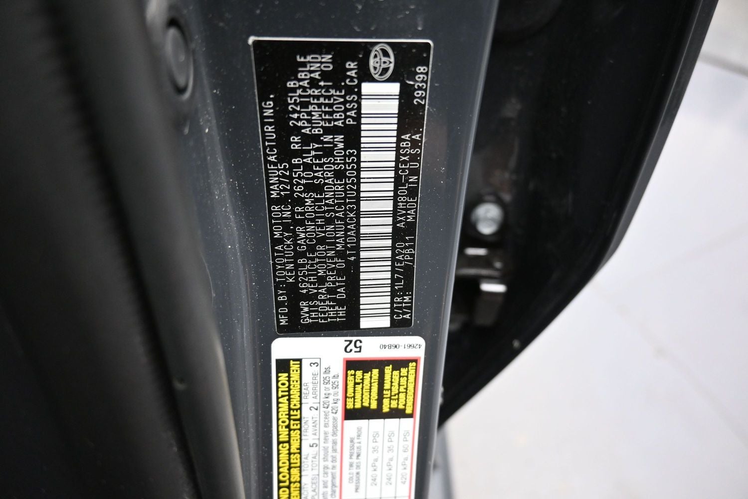 2026 Toyota Camry SE