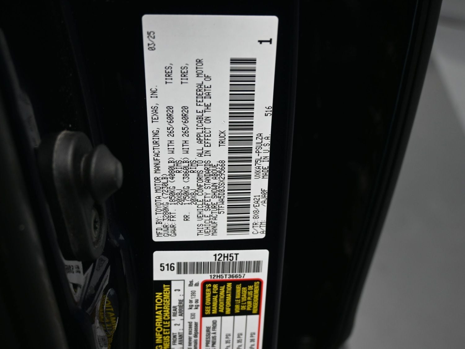 2025 Toyota Tundra Limited