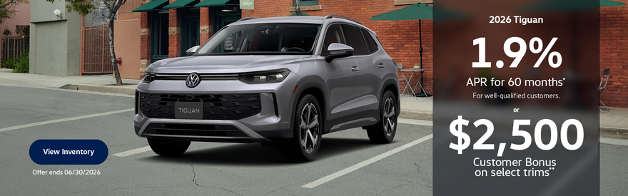 2026 Spring Tiguan APR Offer