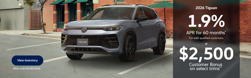 2026 Spring Tiguan APR Offer